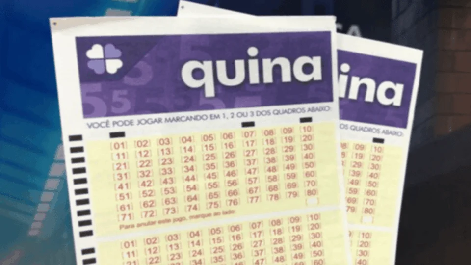 Quina de hoje, terça-feira (21/01), concurso 6637; prêmio está em R$ 17,5 milhões