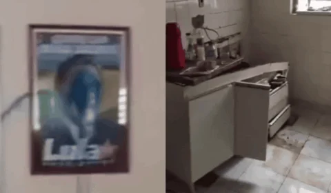 VÍDEO: diretório do PT, partido do presidente Lula, é invadido e depredado