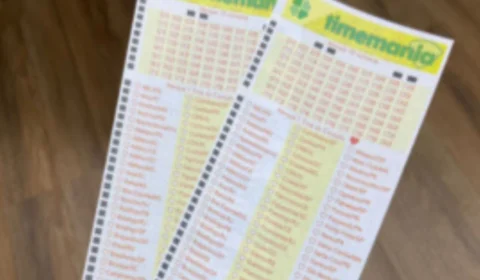Timemania de hoje, quinta-feira (23/01), concurso 2197; prêmio chega a R$ 1,1 milhão