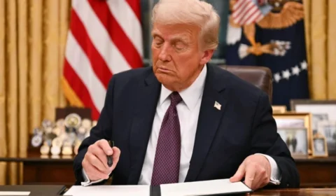 Donald Trump ameaça taxar a China em mais 50% se o país não retirar a retaliação de 34%