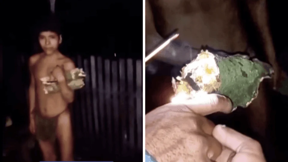 Novas imagens de indígena isolado interagindo no Amazonas viralizam; veja vídeo