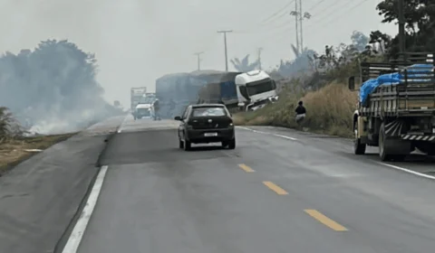 Acidente deixa vítimas gravemente feridas na BR-174, em Rorainópolis