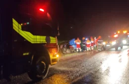 Colisão entre caminhão e carro de passeio deixa uma pessoa morta na BR-153 no TO