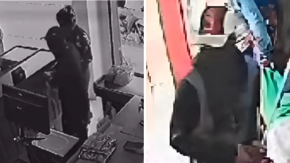 Assalto a mercado no Amazonas: trio armado e encapuzado aterroriza clientes; veja vídeos