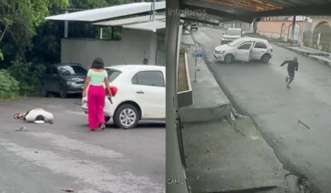 Investigadora da polícia reage a assalto e prende suspeito em Manaus; veja vídeo