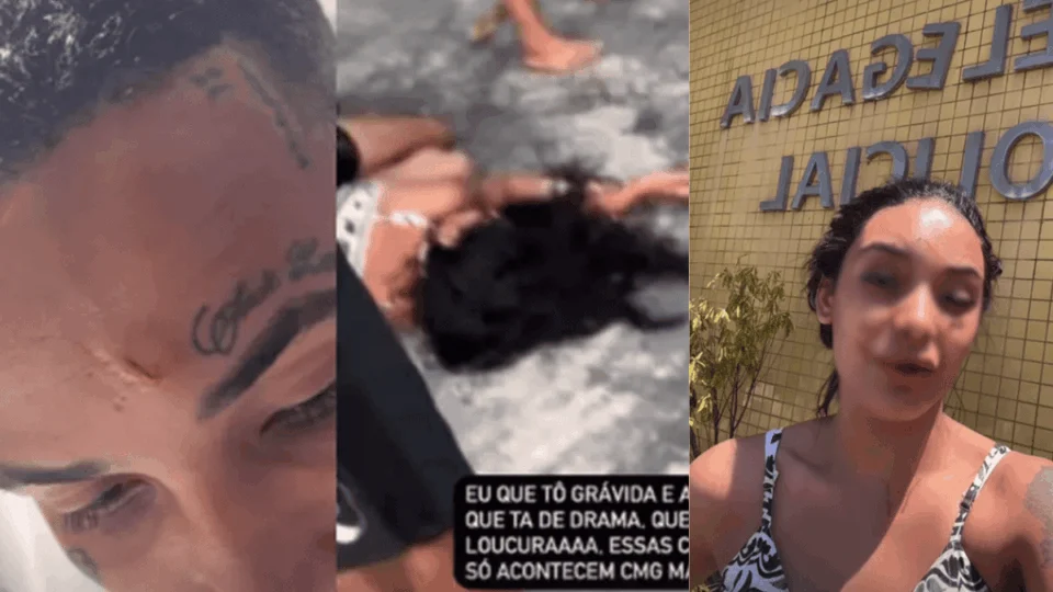 Briga entre Bia Miranda e Gato Preto termina com jovem hospitalizada; veja vídeo