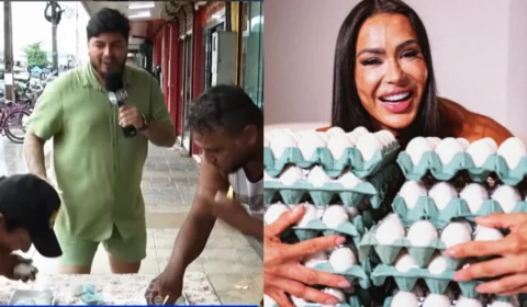 VÍDEO: Desafio do ovo de Gracyanne Barbosa agita as ruas de Porto Velho