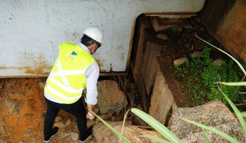 TCE vistoria ponte Palmas-Luzimangues e encontra diversas falhas estruturais