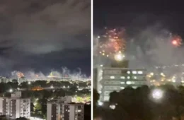 VÍDEOS: população registra foguetório em bairros de Manaus