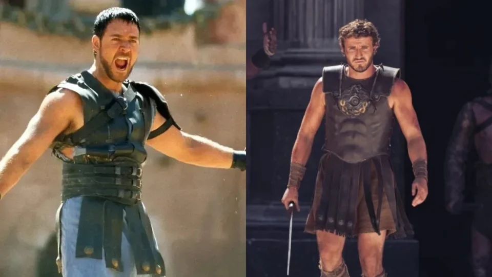 Quais são as diferenças principais entre ‘Gladiador’ e ‘Gladiador 2’?
