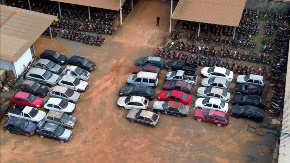 Detran leiloa mais de 300 veículos em Colinas do Tocantins; saiba como participar