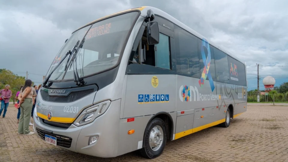 Porto Velho lança ônibus acessível para pessoas com TEA; saiba como participar