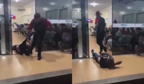 VÍDEO: paciente é arrastado para fora de UPA por segurança em Tangará da Serra