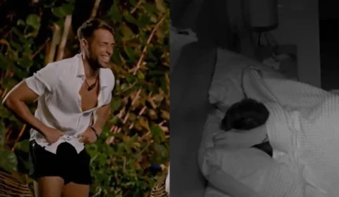 Participante do ‘Ilha da Tentação Espanha’ surta ao ver parceira na cama com outro homem; veja vídeo