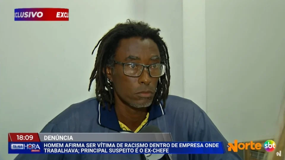 ‘Macaco’, ‘urubu’ e ‘preto’: funcionário denuncia chefe por racismo em empresa de Manaus