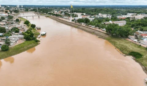 Nível do Rio Acre subiu 32 centímetros nas últimas 24 horas