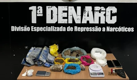 Polícia Civil estoura depósito e prende traficante de drogas em Palmas