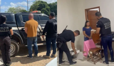 Casal é preso em Roraima por tentar destruir provas de tortura contra ‘amante’
