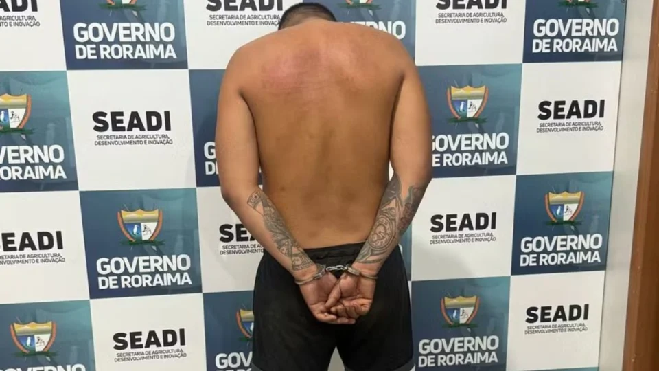 Foragido do AM por tráfico é preso em Boa Vista com arma e documento falso