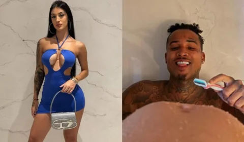VÍDEO: Bia Miranda gera polêmica ao mostrar namorado depilando sua região íntima; veja