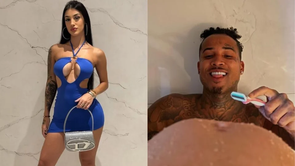 VÍDEO: Bia Miranda gera polêmica ao mostrar namorado depilando sua região íntima; veja