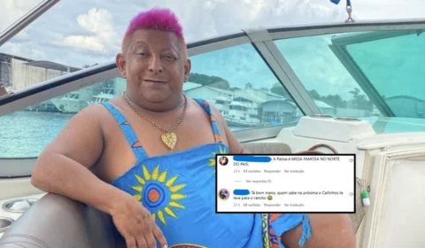 VÍDEO: Produtor diz que Patixa não é famosa e internet reage: ‘Ela é a rainha do Amazonas’