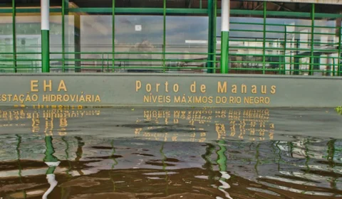 Rio Negro recua 53 cm em julho, indica Porto de Manaus