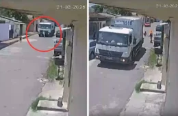 VÍDEO: criança morre atropelada por caminhão de lixo ao sair para comprar pão em Manaus