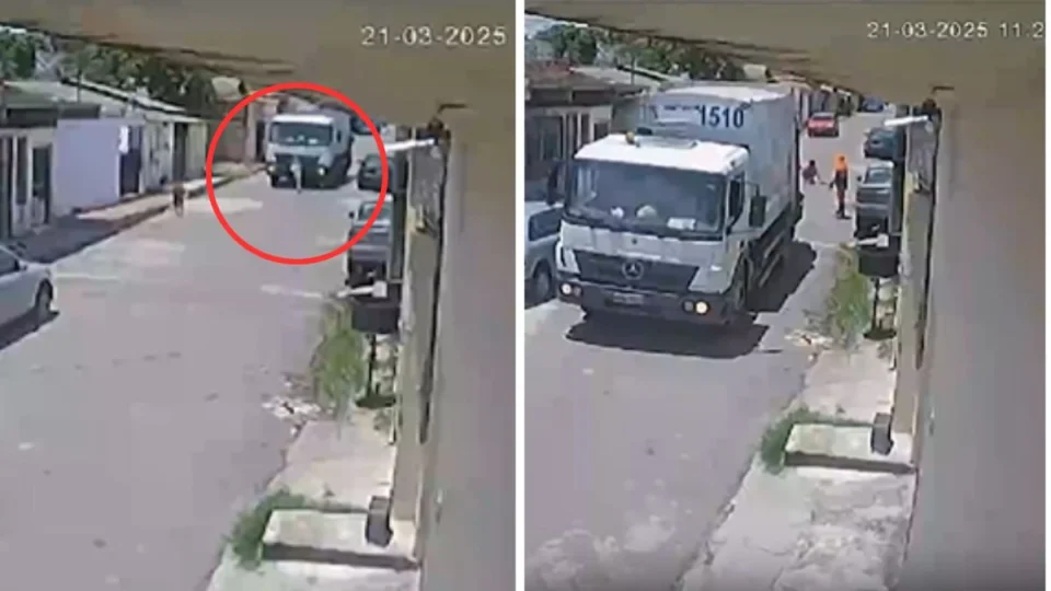 VÍDEO: criança morre atropelada por caminhão de lixo ao sair para comprar pão em Manaus