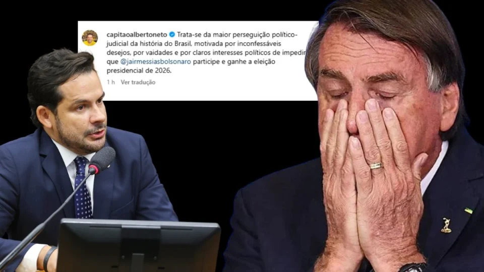 ‘Perseguição’, declara deputado Capitão Alberto Neto após Bolsonaro se tornar réu