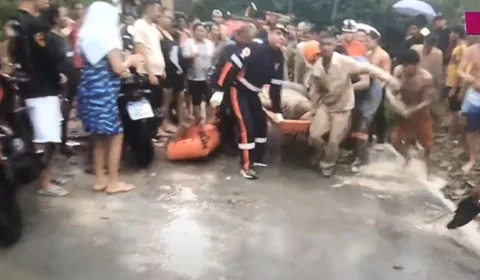 Líder comunitária é soterrada e morre após tentar salvar amigo no Fazendinha 2 em Manaus