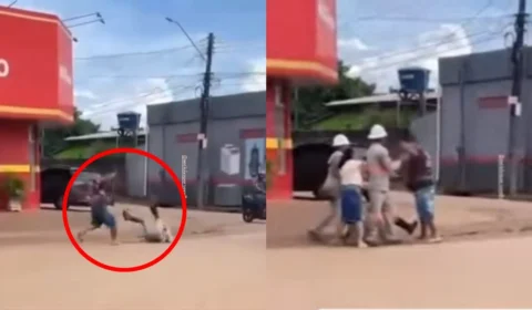 VÍDEO: funcionário da Energisa é agredido durante serviço em Porto Velho