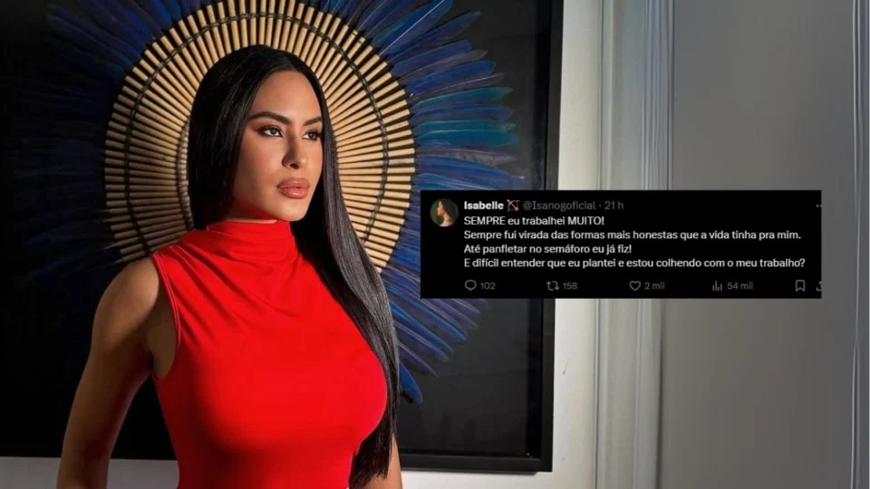 Isabelle Nogueira perde paciência e rebate especulações: ‘sempre fui virada das formas mais honestas’