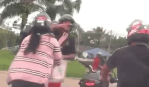 Vídeo: PM à paisana saca arma durante discussão no trânsito e assusta motoristas em Rio Branco
