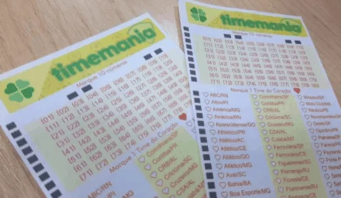 Timemania de hoje, terça-feira (18/03), concurso 2219; prêmio chega a R$ 6,3 milhões