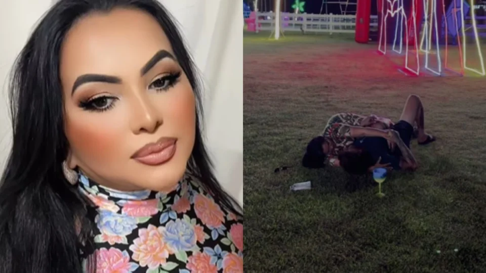 VÍDEO: Márcia Dantas e Tiago protagonizam cena quente no gramado do ‘Rancho do Maia’