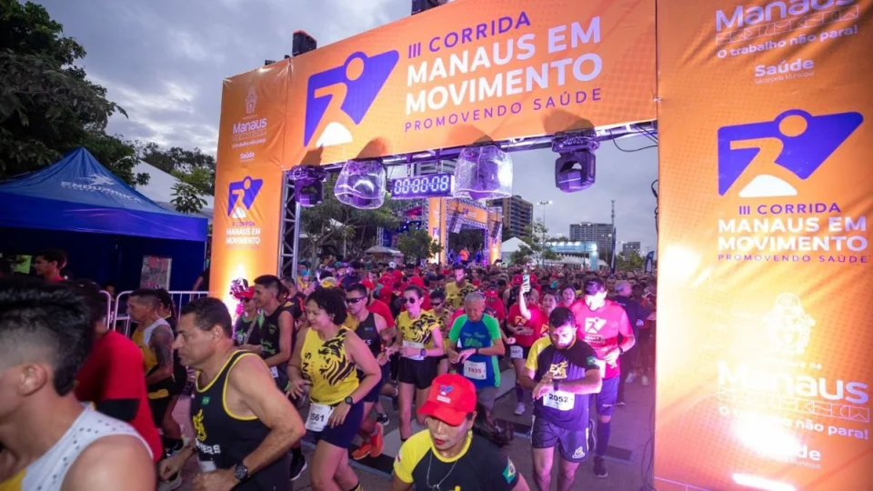 Inscrições para a corrida ‘Manaus em Movimento’ começam hoje (28); saiba como participar