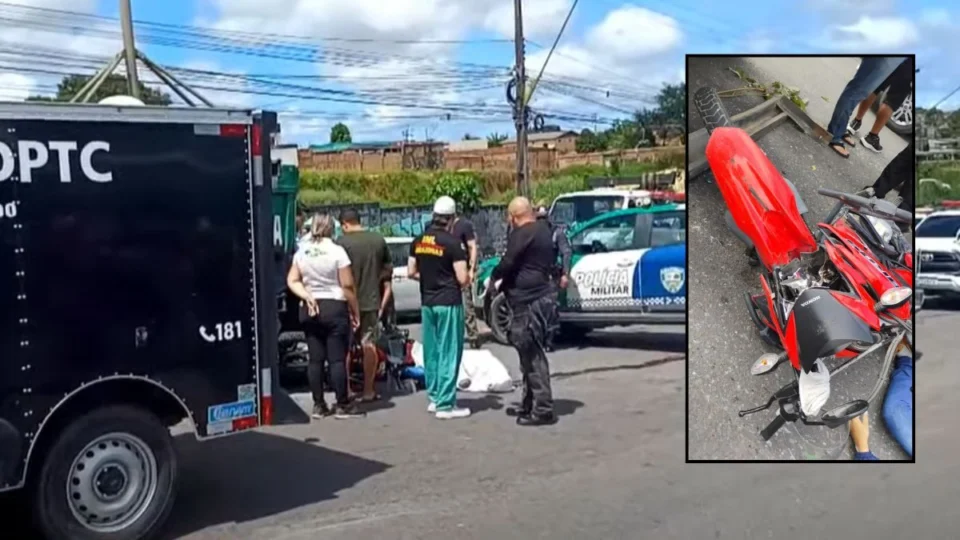 VÍDEO: dois motociclistas morrem em acidentes de trânsito nesta terça-feira (15), em Manaus