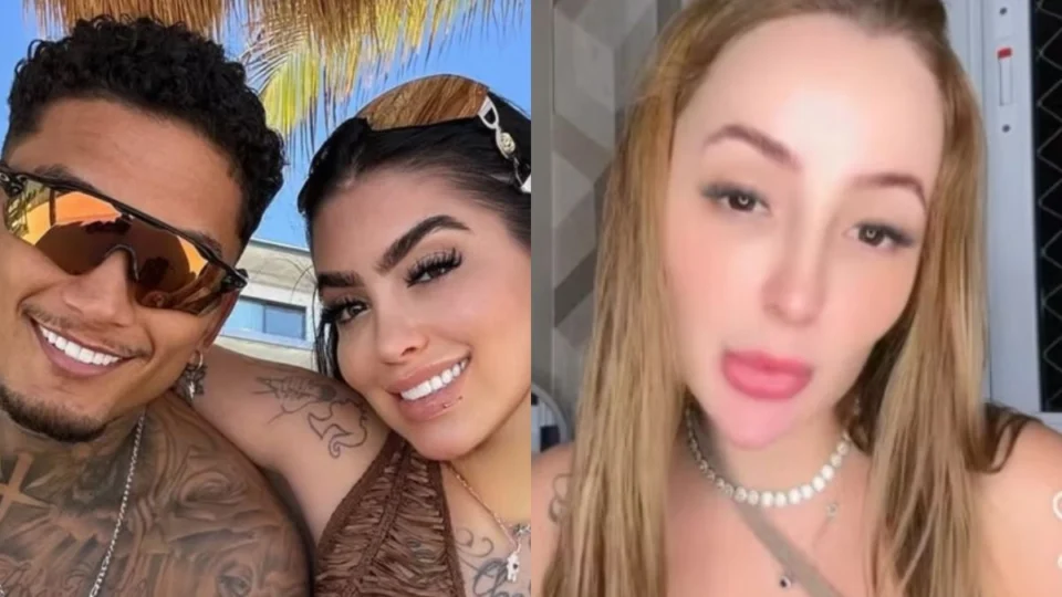 Modelo +18 rebate MC Mirella e provoca: ‘Se precisar de ajuda com o Dynho, é só falar’