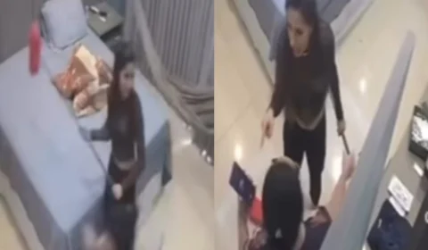 Vídeos mostram momento em que influenciadora invade casa do ex-namorado em Boa Vista; assista