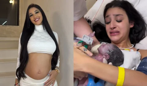 VÍDEO: Bia Miranda dá à luz a sua filha, Maysha; veja o momento