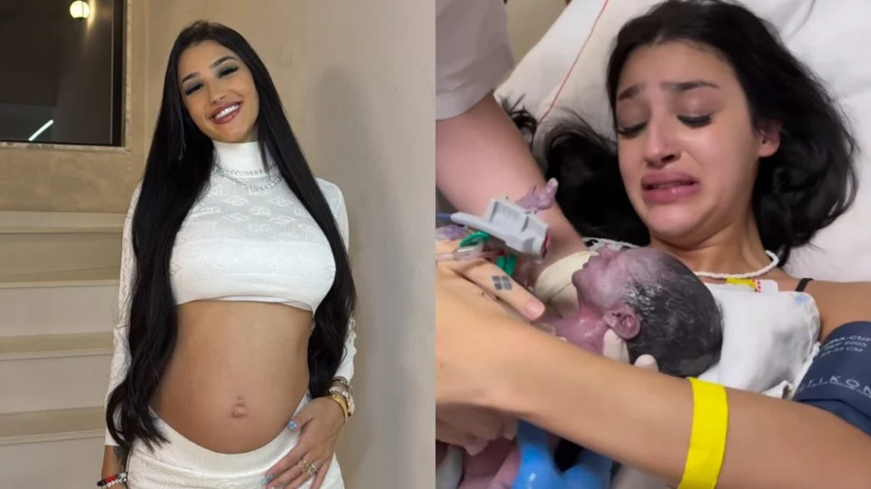 VÍDEO: Bia Miranda dá à luz a sua filha, Maysha; veja o momento