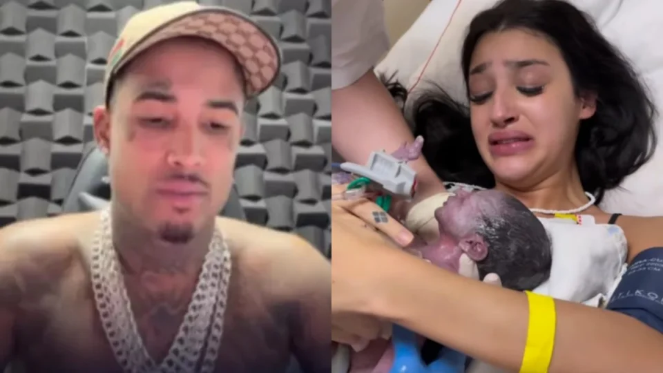 VÍDEO: Gato Preto desabafa após perder parto da filha com Bia Miranda: ‘Acordei tarde’