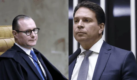 Hugo Motta recebe decisão do STF que impede suspensão total do caso de Ramagem