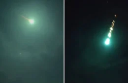 VÍDEO: Explosão de meteoro é vista no céu de Santa Catarina