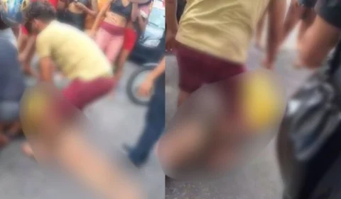 VÍDEO: homem é atropelado ao tentar atravessar avenida Itaúba em Manaus