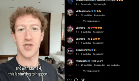 Llama 4: Zuckerberg, dono do Instagram, Facebook e WhatsApp, anuncia novo modelo de Inteligência Artificial