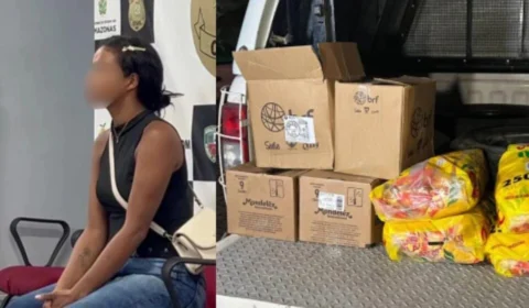 Mulher é presa após furtar supermercado no bairro Compensa em Manaus