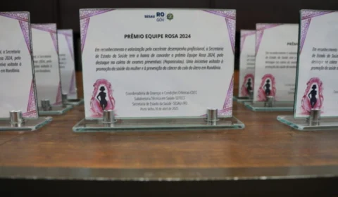 Nova Brasilândia e Pimenta Bueno recebem prêmio equipe Rosa em Porto Velho