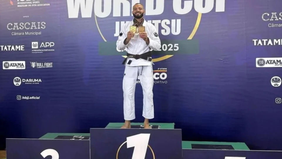 Rondoniense conquista quatro medalhas no Mundial de Jiu-Jítsu em Portugal